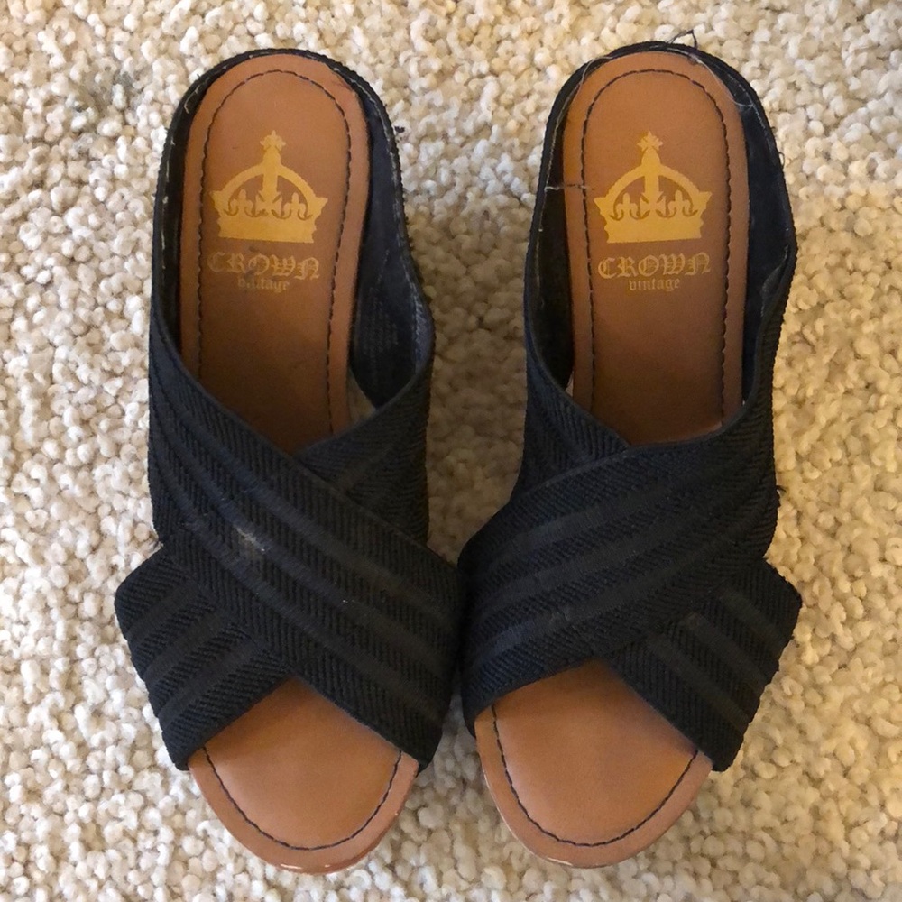 Cute wedge sandals!